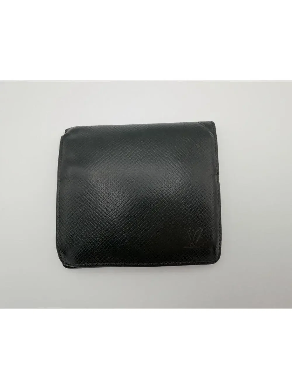 Authentic Vintage Louis Vuitton Green Taiga Bi-Fold Wallet Men